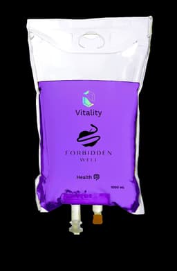 Forbidden Vitality Drip IV bag