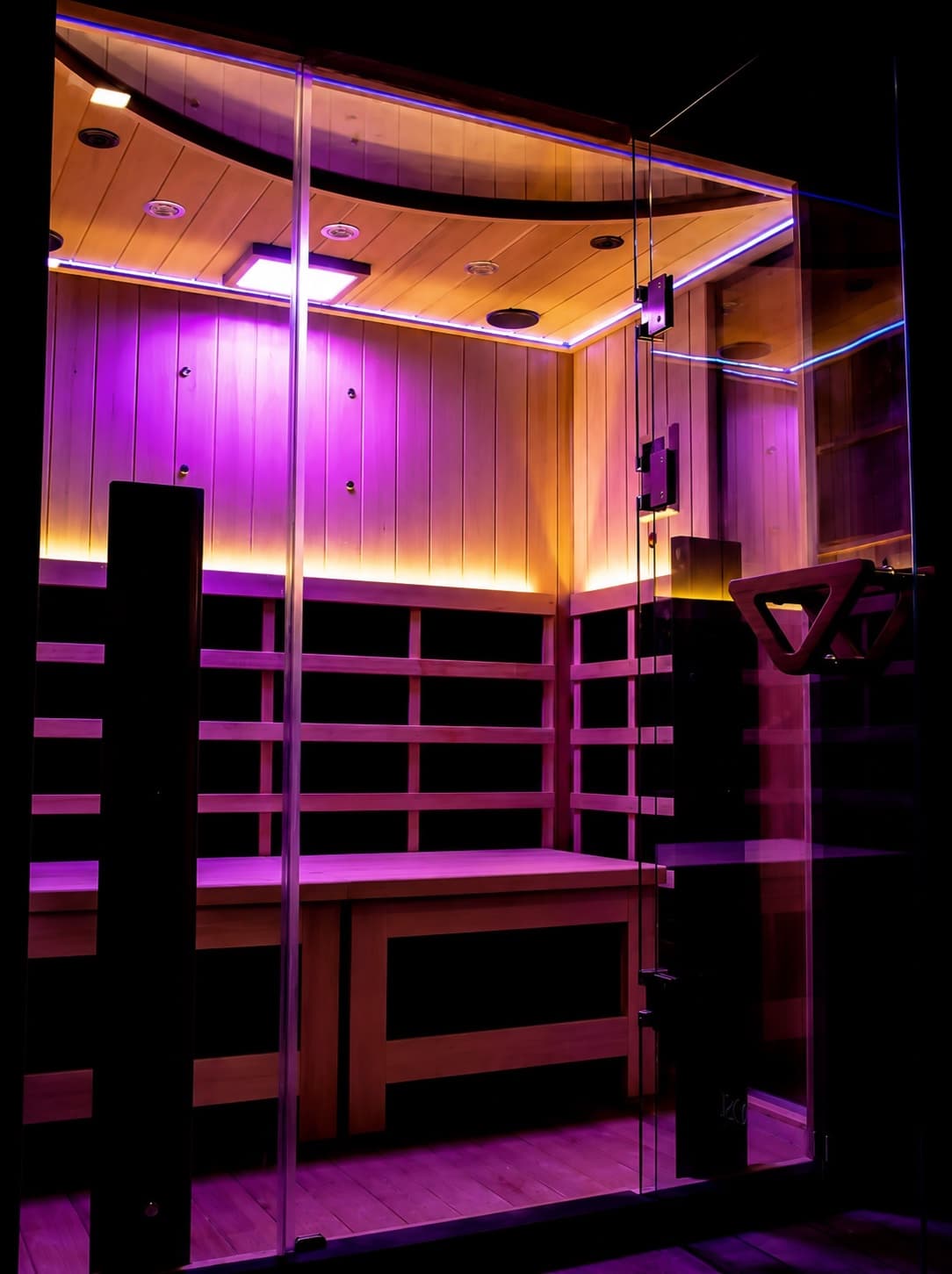 Private infrared sauna