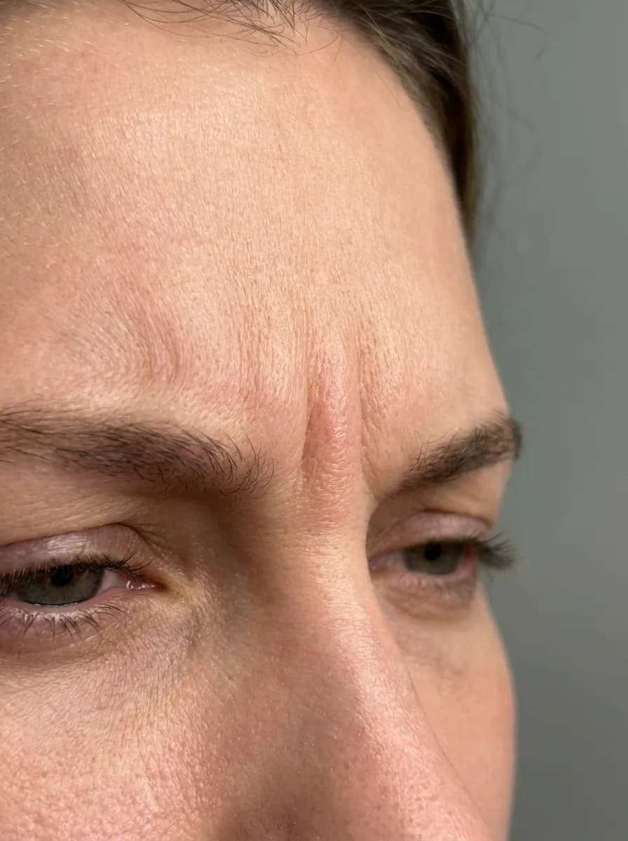 Frown Lines — Before