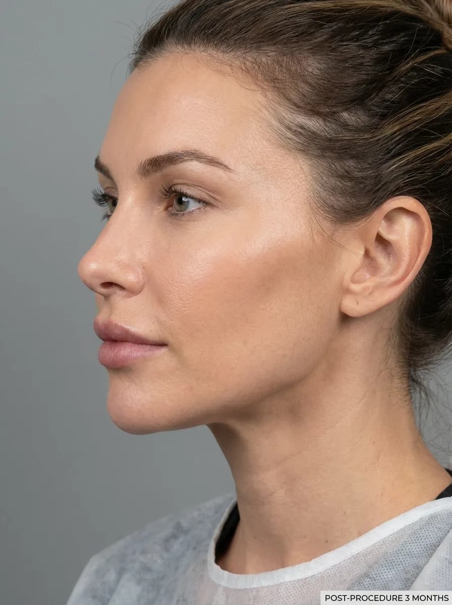 Jawline Contour — After