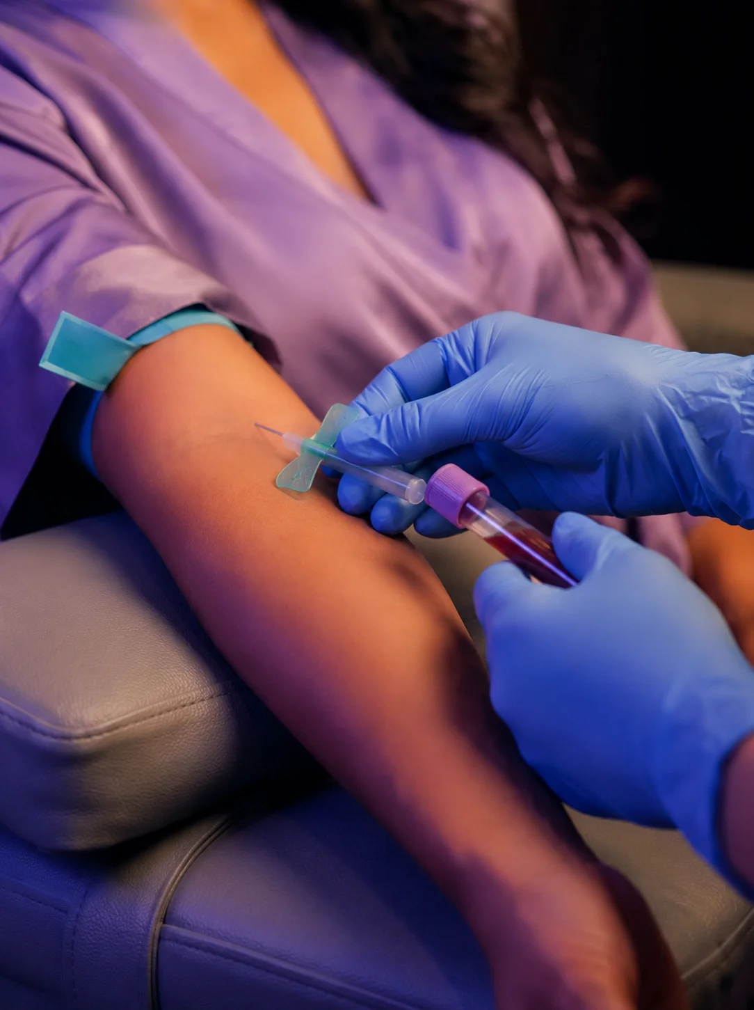 Blood draw process