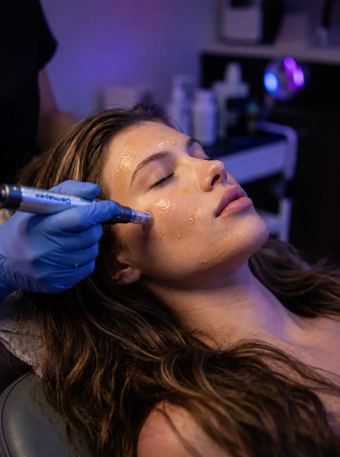 Microneedling application
