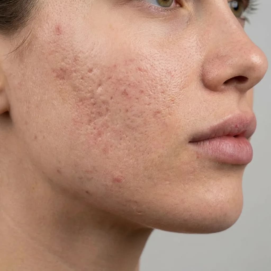 Acne Scarring — 3 Sessions — Before