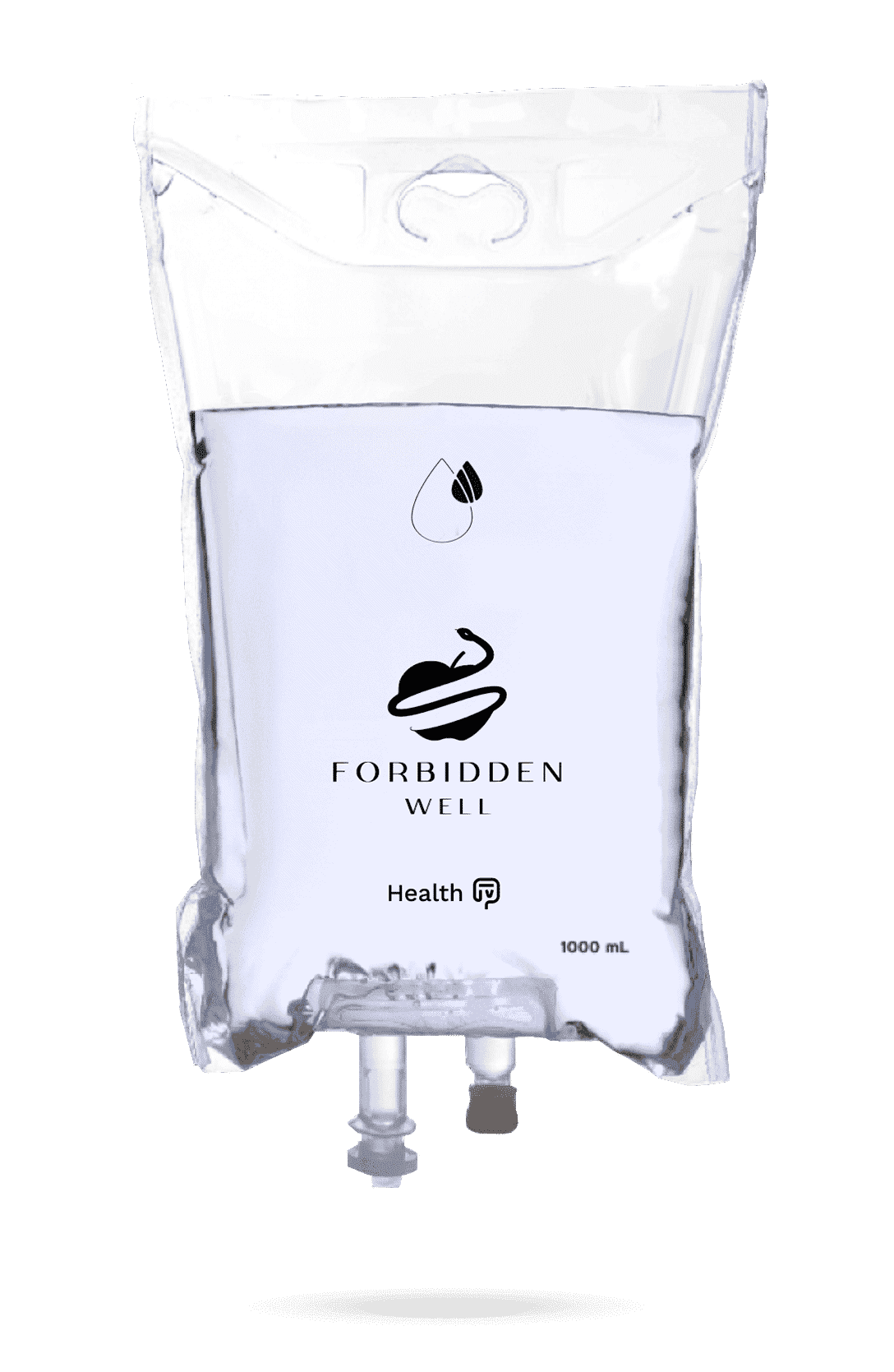 Clean water infusion bag for health benefits and hydration.